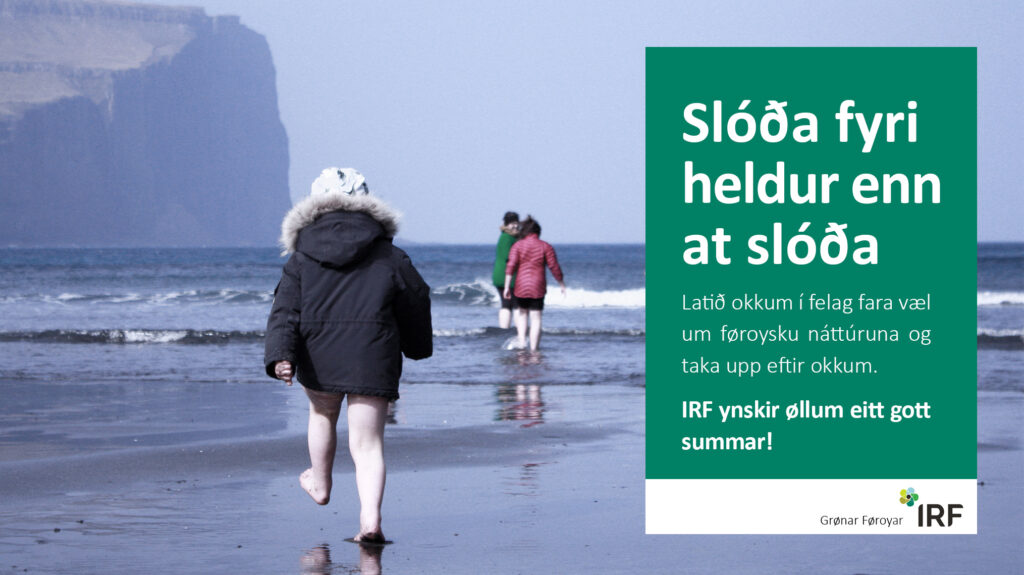 Slóða fyri heldur enn at slóða